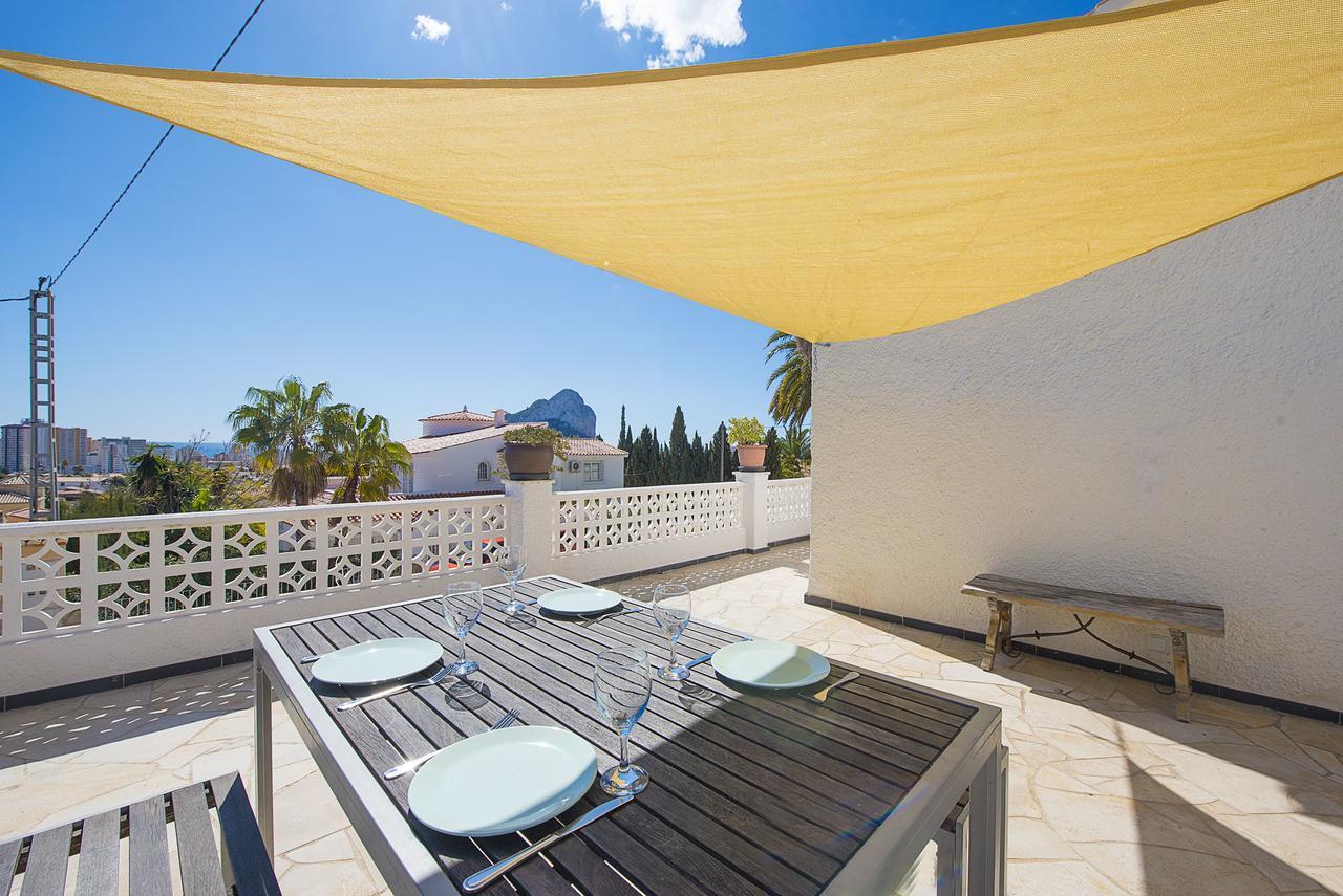 Villa Benavero Boutique Style Within Fenced Tropical Garden Calpe Buitenkant foto
